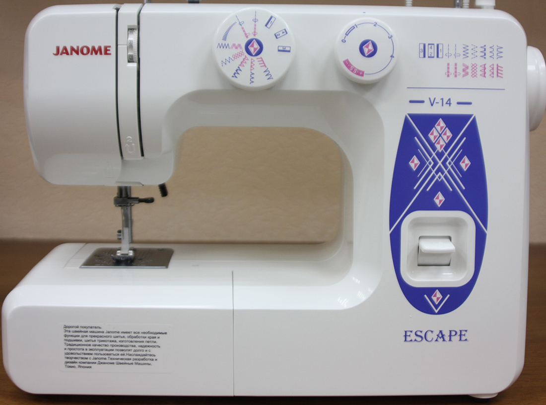 Janome v 14 инструкция